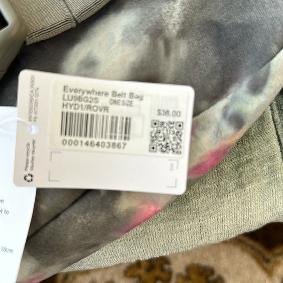 LULU LEMON HYPER DYE BELT BAG 1L - Picture 3 of 7